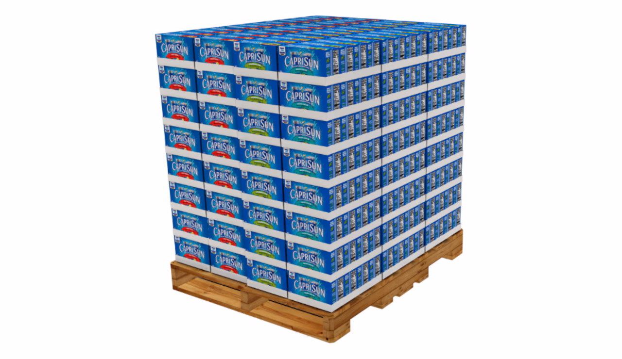 Caprisun Pallet Walmart — photo 1 (PC-GENER-0050) Caprisun Pallet Walmart — listing photo 1, lot PC-GENER-0050