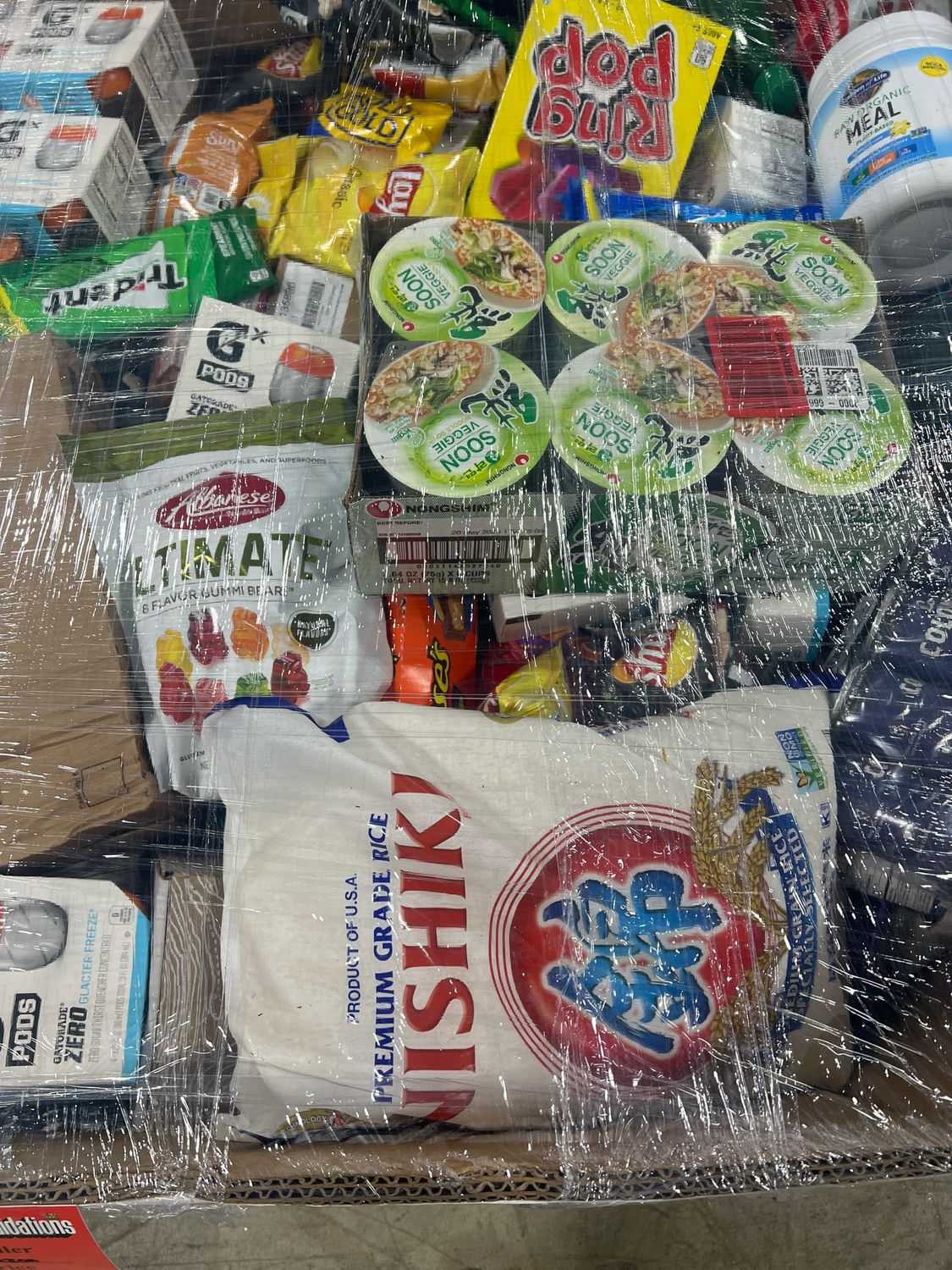 Amazon Food Pallet AMZF-3505 — photo 1 (PC-AMAZO-0012) Amazon Food Pallet AMZF-3505 — listing photo 1, lot PC-AMAZO-0012